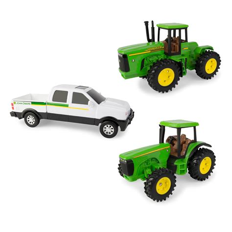 John Deere Vehicle Value Gift Set - Toy Pickup Truck And Two Toy ...