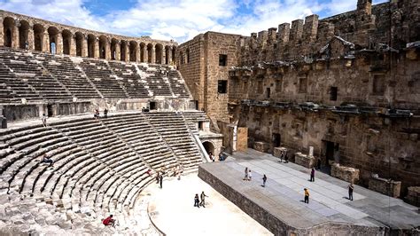 Aspendos ancient ruins and theatre in Turkey history, information - Get Ready For Adventure