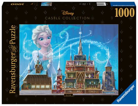 Ravensburger | Elsa - Disney Castle Collection | 1000 Pieces | Jigsaw – Puzzles