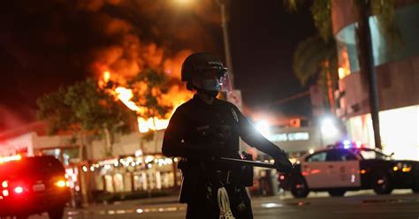 Violent protests and looting rock cities on the West Coast