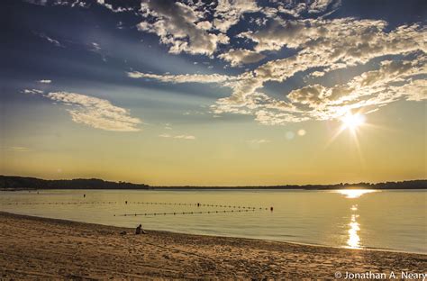 Crescent Beach | Sunset over Crescent Beach, Shelter Island,… | Jonathan Neary | Flickr