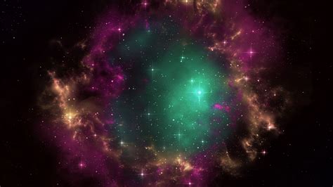 Download wallpaper 2048x1152 galaxy, universe, stars, portal, nebula, cluster, outer space ...