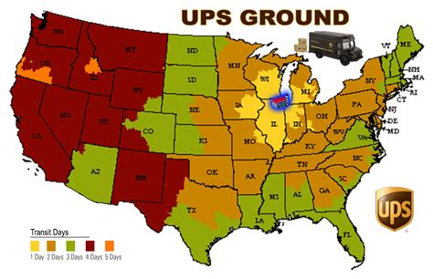 Ups Ground Map - Shipping and Tax Rates and Policies - Cheeky Monkey ...