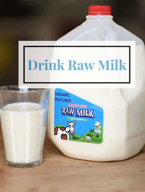 Raw Milk is Delicious and Loaded with Easy to Digest Nutrients - Sheri Glows