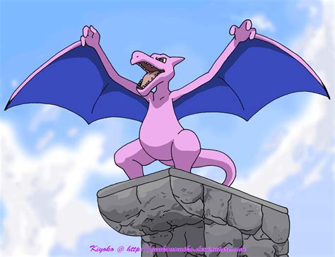 Shiny Aerodactyl by GenkoNoMiko on DeviantArt