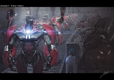 ArtStation - Robot Factory