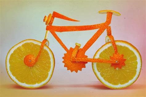 Bytes: Orange Peel Art