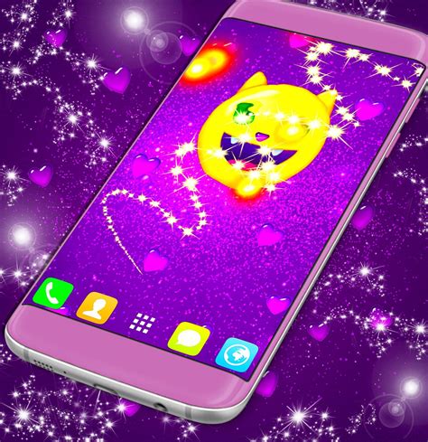 Purple Emoji Live Wallpaper APK per Android Download