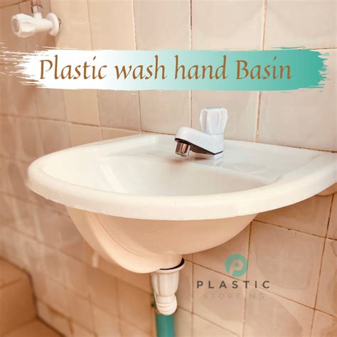 Plastic wash hand basin (per piece) - Plastic Store Nigeria