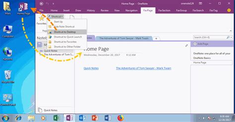 How to Create a Home Page for OneNote? - Office OneNote Gem Add-Ins