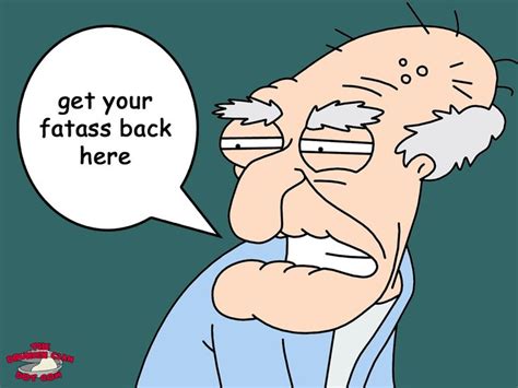 Old man in Family Guy | Old man meme, American dad, Family guy