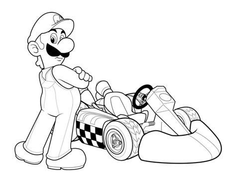 Mario Coloring Pages | Coloring Pages For Kids