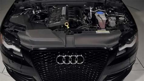 ECS Tuning: Audi B8 A4 Kohlefaser Luft-Technik Intake System - YouTube