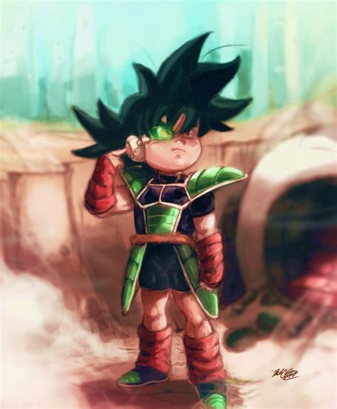 Kid Bardock Deploy, an art print by MARK CLARK II - INPRNT