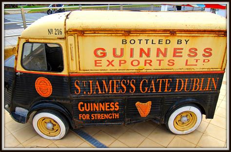 AN OLD GUINNESS DELIVERY VAN. | Ronald Saunders | Flickr
