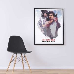 Lethal Weapon Movie Poster With Quote - Etsy