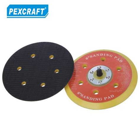 6′′ 150mm Hook & Loop Sanding Pads, Plastic Backing Pad with Velcro - China Backing Pads and ...