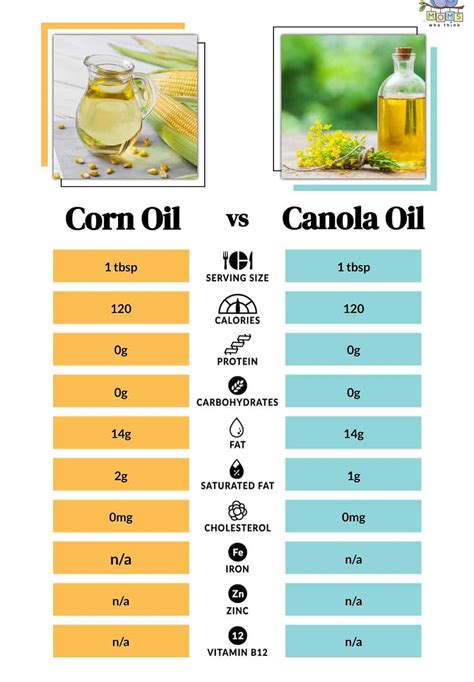 Corn Oil vs Canola Oil: Key Differences & Which is Healthier