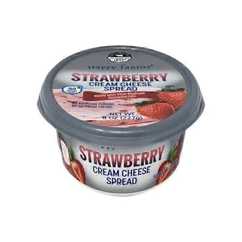 Happy Farms Strawberry Cream Cheese (8 oz) from ALDI - Instacart