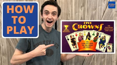 How to Play Five Crowns Card Game - YouTube