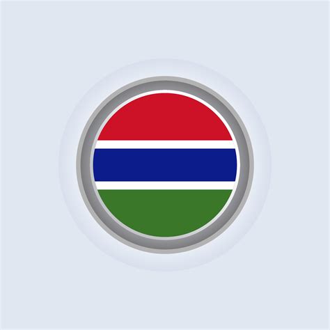 Illustration of Gambia flag Template 13371416 Vector Art at Vecteezy