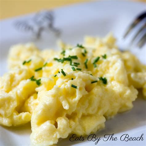 A breakfast classic: French Style Scrambled Eggs, Eats By The Beach