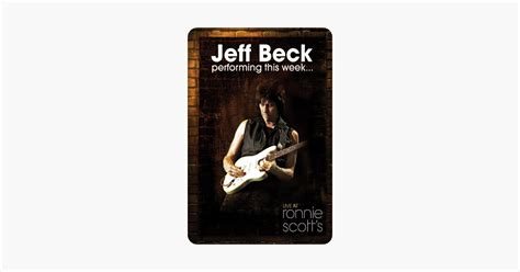 ‎Jeff Beck: Performing This Week - Live At Ronnie Scott's (Live At ...