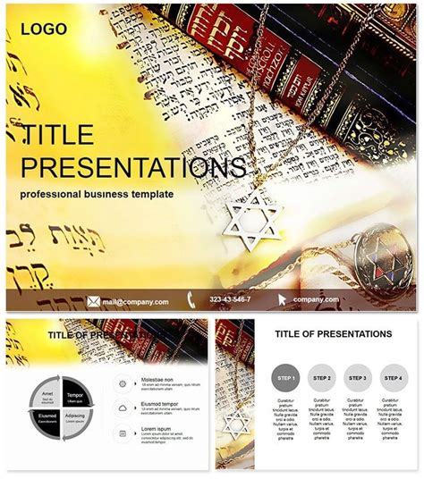 Jewish Scriptures PowerPoint Template