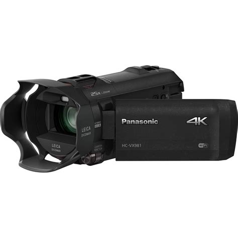 Panasonic HC-VX981K 4K Ultra HD Camcorder HC-VX981K B&H Photo