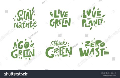 25,558 Green Slogans Stock Illustrations, Images & Vectors | Shutterstock