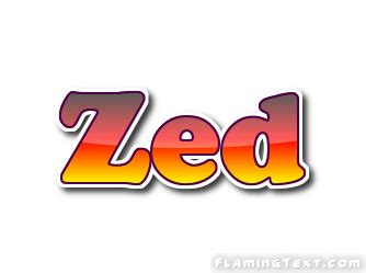 Zed Logo | Free Name Design Tool from Flaming Text