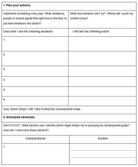 Individual Development Plan Template - 15+ Free PDF, Word Documents ...