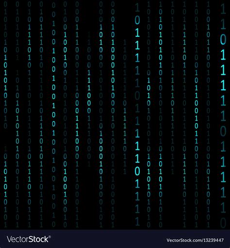 Matrix hacker dark background Royalty Free Vector Image