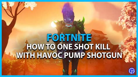 New Fortnite Havoc Pump Shotgun: How To One-Shot Kill Enemies