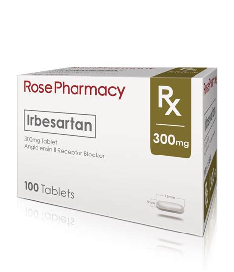 Irbesartan 300mg Tablet - Rose Pharmacy Generics - Rose Pharmacy Medicine Delivery