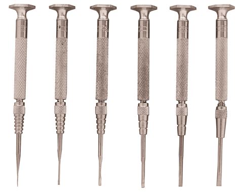 Six-piece Jeweler's Screwdriver Set