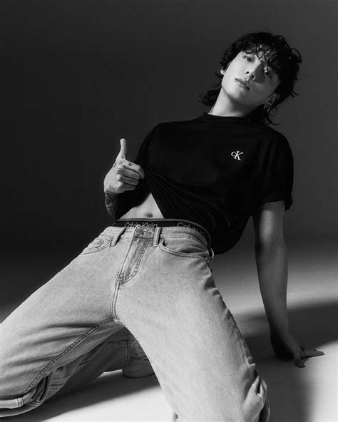 BTS' Jungkook captivates in Calvin Klein's iconic t-shirts, stealing ...