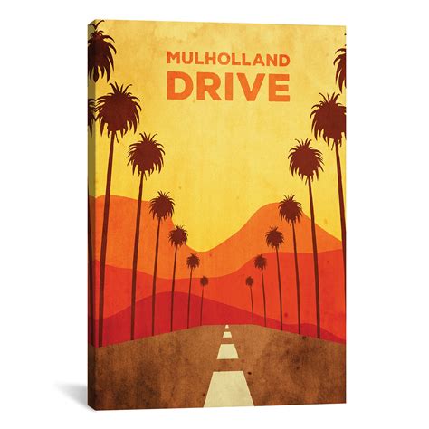 Mulholland Drive // Alternative Poster (26"W x 18"H x 0.75"D) - Popate - Touch of Modern