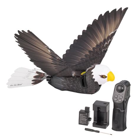 Buy ZingGo Go Bird - Eagle - Premium Remote Control Flying Aircraft - Looks and Flies Like A ...