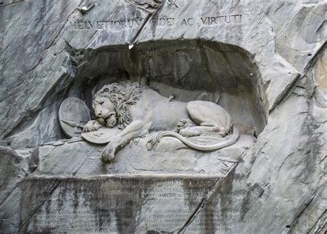 Stone Lion Monument in Lucerne · Free Stock Photo