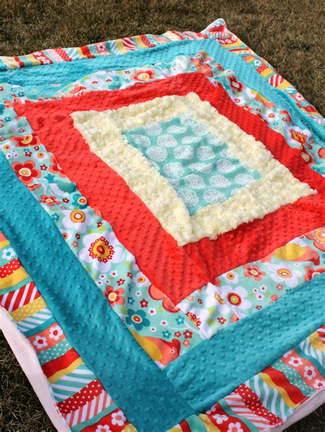 Cuddle™ Squares Baby Blanket with Free Pattern | The Stitching Scientist