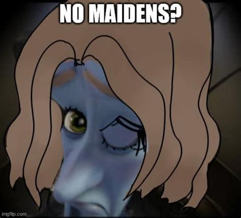 maidens | No Maidens / Maidenless | Funny anime pics, Weird images ...