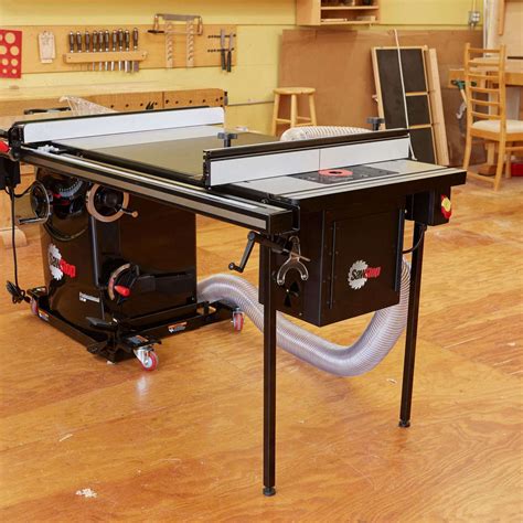 SawStop 27” In-Line Cast Iron Router Table - Manufacturing Equipment ...