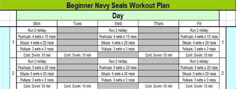 The Navy Seals Workout: Prepare For The Unknown | Navy seal workout, Navy seals, Navy seal ...