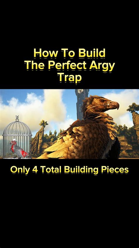 Simplest/Easiest Argy Trap (How to Build/Use) : r/ARK