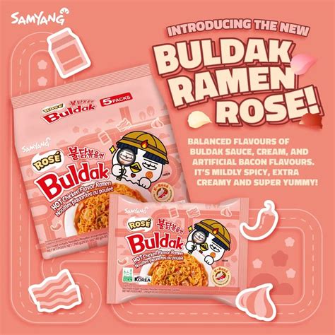 Samyang Buldak Rosé Extra Creamy K-rose Stir Fried Hot Chicken - Etsy