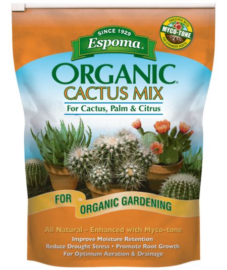 Espoma Organic Cactus Potting Soil Mix | Espoma