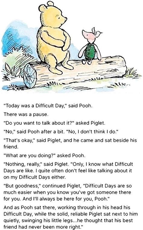 Inspirational Winnie the Pooh and Piglet Quotes