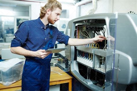 Checking Printing Machine - Stock Photos | Motion Array