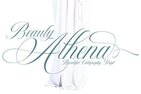 Beauty Athena Font | 38 lineart | FontSpace